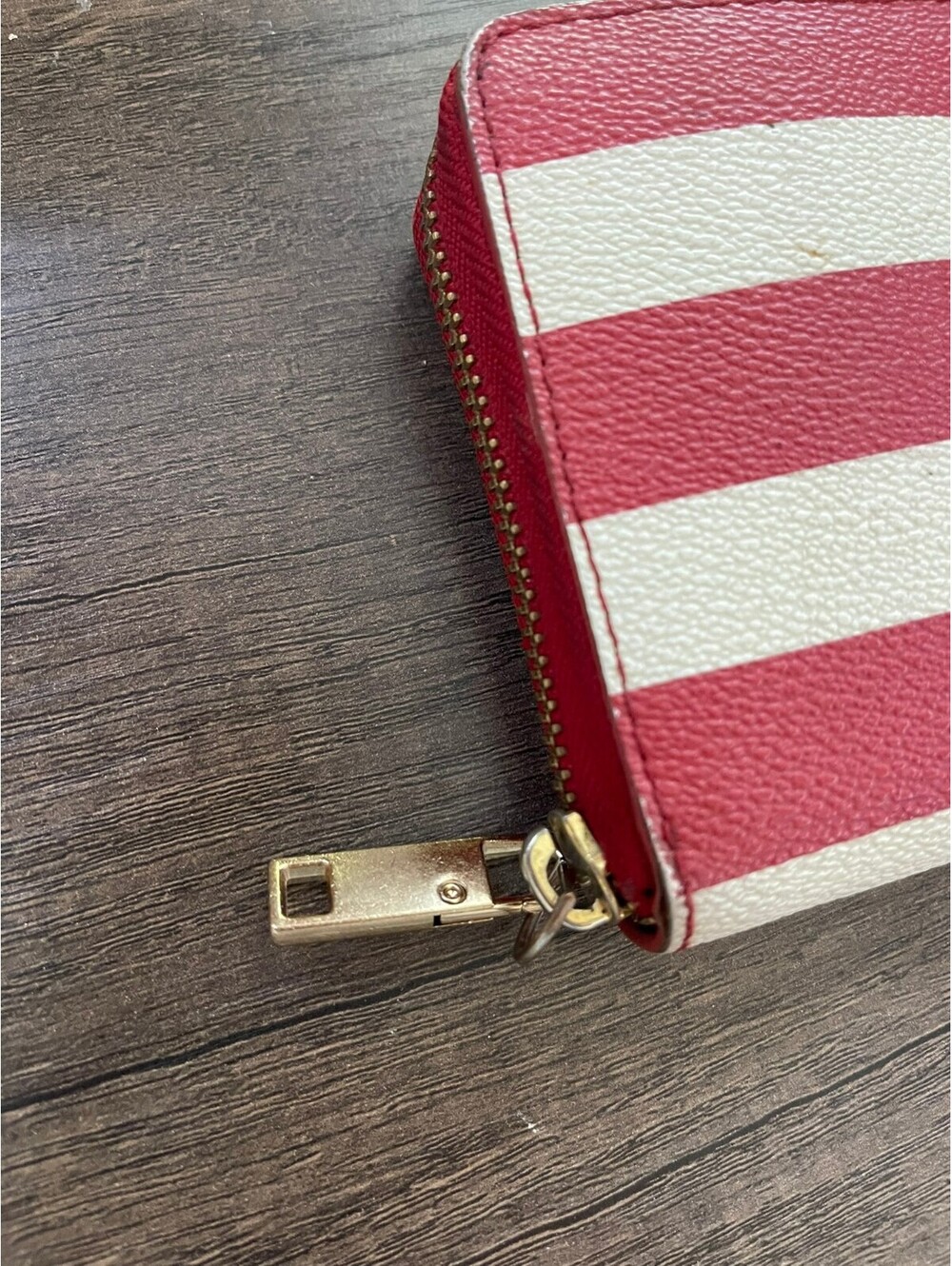 Kate Spade | Striped Zip Around Wallet - Picture 3 of 14